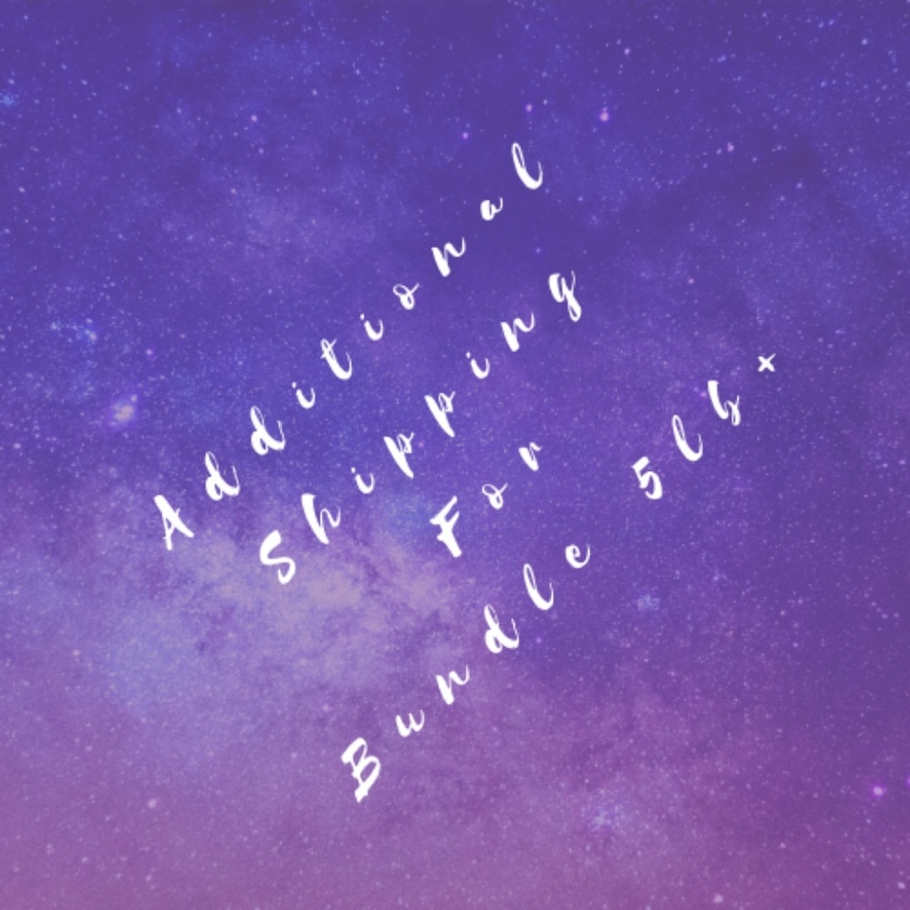 Additional Shipping Label 💜